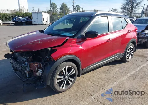 2019 Nissan Kicks Sr z USA, uszkodzony, nr VIN 3N1CP5CU2KL526322